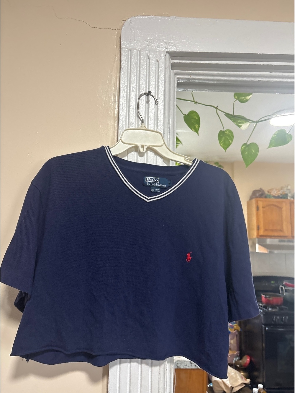 Vintage y2k polo Ralph Lauren v neck